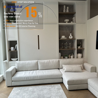 Cama Murphy Vertical con Estantería Integrada y Sofá Combinado, Plegable y Ajustable, Tamaño Queen/Twin, Elegante y Ahorradora de Espacio para Casas Pequeñas