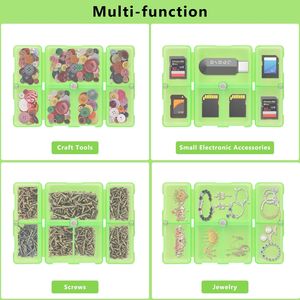Organizzatore Portatile per Pillole con 7 Scomparti, Design Pieghevole, Pratico per Viaggi, Custodia Tascabile per Medicinali - Product Image 4