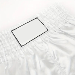 Pantalones Cortos de Entrenamiento de Boxeo Disponibles en Color Blanco, Adecuados para Deporte y Muay Thai MMA para Hombre - Product Image 6