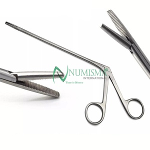 Micro-pinces durables pour le nettoyage des oreilles, instruments chirurgicaux ORL manuels en acier inoxydable, type alligator/crocodile - Product Image 6