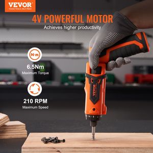 4V 7Nm Electric Cordless <b>Screwdriver</b> <b>Set</b> Rechargeable Power Screw Drivers 11 Accessory Kit Charging Cable LED Light Dual Pos - Product Image 2