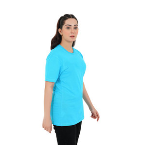T-shirt élégant et classique pour femme, finition de luxe, respirant, texture lisse, anti-boulochage, couleur vive et durable. - Product Image 2