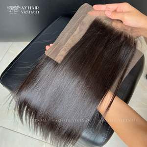 100% Raw for Swiss para cierre frontal de encaje Color negro natural Precio al por mayor en extensiones de cabello humano - Product Image 1