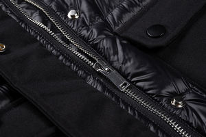 Nuevos abrigos de plumón de invierno con logotipo personalizado, abrigos largos acolchados, abrigos brillantes tipo burbuja para mujer, chaquetas de plumón de pato para mujer - Product Image 4