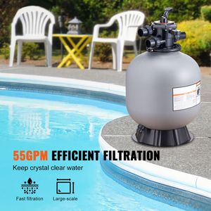 Sistema di Filtraggio a Sabbia per Piscine Interrate da 22 Pollici, Fino a 55 GPM di Portata, Valvola Multiporta a 7 Vie, Costruzione in ABS - Product Image 2