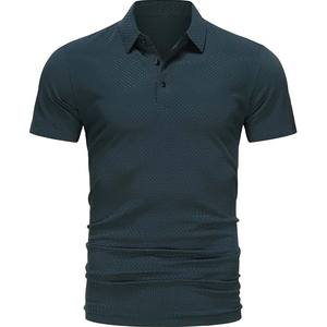 Camiseta de Golf para Hombre de Alta Calidad Marca Tall Man, Lisa, Teñida, Diseño Personalizado, Transpirable, de Secado Rápido, Tejido 100% Algodón - Product Image 2