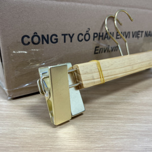 Ganchos de Madera de Alta Calidad para Ropa, de un Solo Nivel, para Pantalones y Vestidos, con Pinzas de Hierro, Duraderos, Antideslizantes, para Armario y Baño, Venta al Por Mayor - Product Image 6