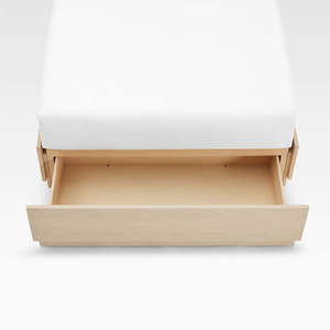 Wholesale Japandi Style Solid Wood <b>Bed</b> | Slatted Headboard <b>Platform</b> <b>Bed</b> <b>with</b> <b>Storage</b> Drawers - Product Image 5