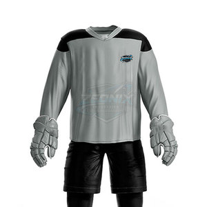 Uniforme de Hockey sobre Hielo Profesional Personalizado 2026, Transpirable, Ligero, de Manga Larga, Alta Calidad, 100% Poliéster, Servicio OEM - Product Image 5