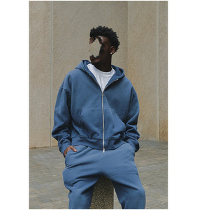 ชุดวอร์มกันลมสำหรับผู้หญิงคุณภาพพรีเมียม ชุดลำลองสำหรับฤดูหนาว เสื้อฮู้ดมีซิป กางเกงจ็อกเกอร์ ชุดออกกำลังกาย ชุดกีฬา - Product Image 5