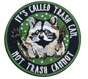 Parches Bordados de Mapache Personalizados, de Fieltro No Tejido, PU, Sostenibles, Multifuncionales, Hechos a Mano, de Alta Calidad, Termoadhesivos, para Exteriores - Product Image 1