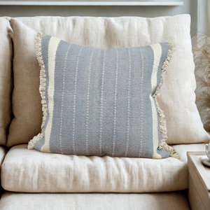 Housses de coussin bohèmes pour salon, style bohème tissé à la main avec franges, taie d'oreiller tissée à prix avantageux - Product Image 2