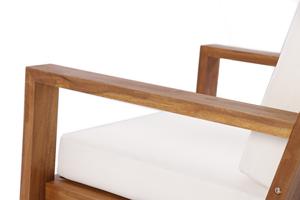 Silla Mecedora de Madera Sólida para Interiores y Exteriores, Ideal para Jardín, Patio, Sala de Estar, Relajación y Recepción - Product Image 6