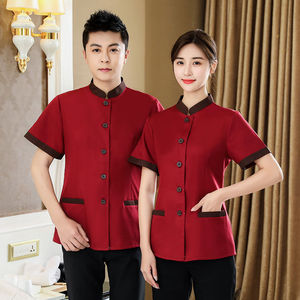 Veste de chef pour femme de haute qualité, boutonnée, en coton, uniforme de cuisine pour restaurant, hôtel, personnel exécutif - Product Image 4