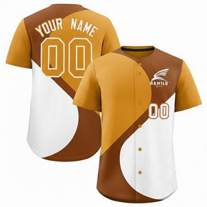 Uniforme de Béisbol para Adultos, Tallas Grandes, Ropa Deportiva 100% Poliéster, Transpirable, de Secado Rápido, con Impresión Personalizada del Nombre y Logotipo del Equipo - Product Image 4