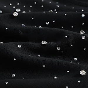 2026 Trending Rhinestone Hoodie Oversized Unisex Streetwear <b>Black</b> Crystal Pullover Hooded Sweatshirt Heavyweight <b>Fleece</b> Hoodie - Product Image 6