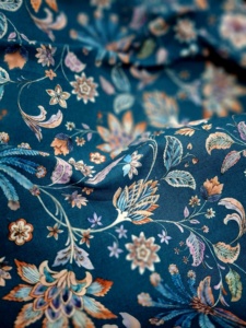 Nueva Moda Ecológica, Tela de Lino y Algodón Orgánico Tejido, Suave y Cómodo, Color Rojo, Impresión Digital, Vestidos y Camisas para Niñas - Product Image 2