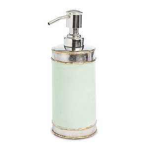 Modern Grey Marble Ceramic Soap <b>Dispenser</b> with Polished Chrome <b>Pump</b> Liquid Hand Soap <b>Bottle</b> for Hotel Bathroom Vanity - Product Image 6
