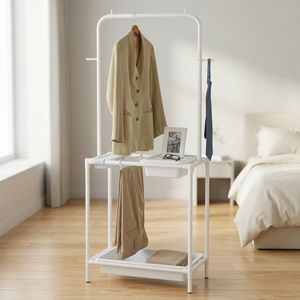 Porte-pantalons suspendu OEM Cintre Maison moderne Rangement de la lessive Organisateur de meubles de maison Fabricant de meubles de maison avec bacs - Product Image 1