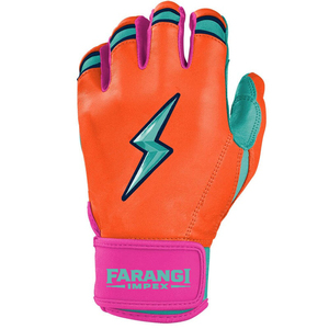 ถุงมือตีเบสบอลคุณภาพสูงแบบ BRUCE BOLT หนังวัวแท้ Cabretta  สำหรับทั้งมือซ้ายและขวา ปิดข้อมือด้วยแถบตีนตุ๊กแก - Product Image 3