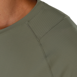 Chemise tactique à manches courtes olive pour homme Proflex, confortable, de qualité supérieure, idéale pour la gym, élégante, décontractée, vente en gros - Product Image 6