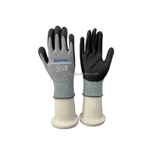 Hot Sale Level 3 Cut Resistant Gloves Anti-Slip Abrasion & Oil & <b>Grease</b> Resistant Made in Vietnam - Product Image 5