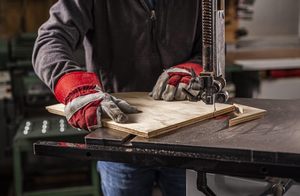 Nouveaux gants de travail en cuir de vachette de qualité supérieure avec manchette de sécurité, imperméables, pour travaux industriels et de construction - Product Image 4