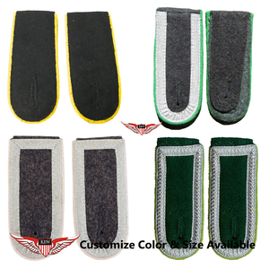 KEW Vintage Eco-friendly Embroidered <b>Braided</b> Epaulettes Customizable Color & Material Durable Shoulder Board Garment <b>Accessories</b> - Product Image 6
