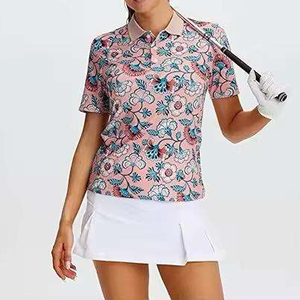 Women's Golf <b>Polo</b> T Shirts Lightweight Custom Design Short Sleeve <b>Polo</b> Shirt <b>Ladies</b> Quick Dry 4 Button <b>Polo</b> Shirts - Product Image 1