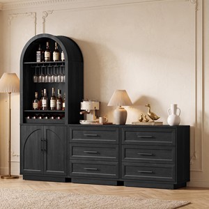 Modern Chrome <b>Square</b> Corner Bar Cabinet with <b>Mirror</b> Back & Wine Glass Holder Handmade by Aqudus Saleem Wholesale - Product Image 3