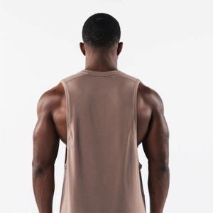 Débardeurs de sport pour hommes, séchage rapide, sans manches, unis, décontractés, qualité abordable, vente en gros - Product Image 5