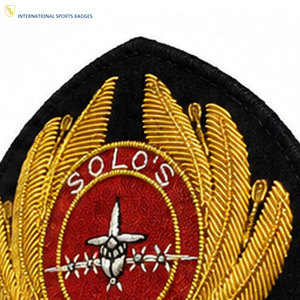 Premium Quality Custom Uniform Badges with Safety <b>Pin</b> Eco-Friendly Embroidery Fine Detail OEM Service Available - Product Image 6