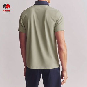 Camisetas Polo de Diseño Personalizado Ryan Pro Gear para Hombre, Tejido Transpirable y Cómodo, Cuello Camisero, Manga Corta - Product Image 3