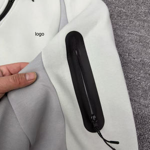 Veste à capuche Windrunner Tech Fleece 25 pour sports d'hiver, réfléchissante, en coton, avec fermeture éclair, séchage rapide, respirante, écologique, taille élastique - Product Image 6