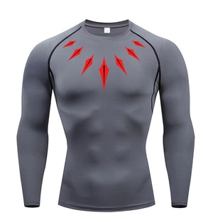 Premium Rashguard Compression Top Sublimated Design Quick Dry Stretch Fabric for MMA BJJ <b>Surfing</b> Gym Training - Product Image 1