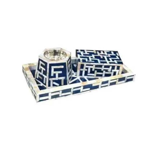 Juego de Bandejas para Bakhoor Madkhan de Alta Calidad, Cajas Decorativas de Madera con Incrustaciones de Pino, Aroma a Rosa, Jazmín, Caramelo y Anís Estrellado, Emiratos Árabes Unidos, Arabia Saudita, Catar - Product Image 1