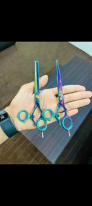 Ciseaux de coiffure personnalisables avec logo, finition satinée, ciseaux de coupe de cheveux, ciseaux de barbier, nouvelle arrivée, ciseaux de barbier très demandés - Product Image 3