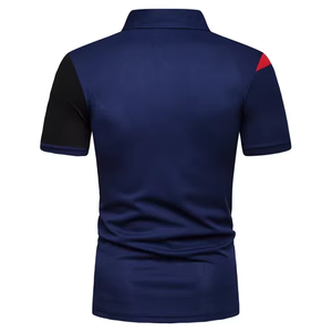 Chemise Homme Grande Taille en Coton Tricoté de Haute Qualité Anti-Plis à Manches Courtes avec Poches et Panneaux Brodés – Vente en Gros - Product Image 4