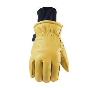 Leather Working Gloves Industrial Safety Gloves Anti Abrasion Protection for Warehouse Farming and Construction Tasks - Product Image 2