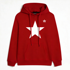 Men's Black Hooded Zip-Up Sweatshirt <b>Fleece</b> <b>Lined</b> Solid Casual Winter <b>Jacket</b> Regular Fit With Front Pockets - Product Image 4