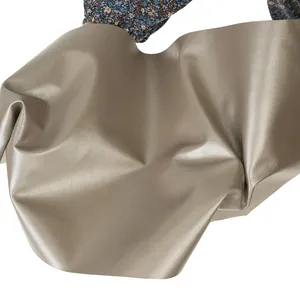 Cuir Aniline Champagne Luxueux et Souple de Qualité Supérieure, Idéal pour les Idées de Décoration Intérieure Élégante et les Accessoires de Design Intérieur - Product Image 3