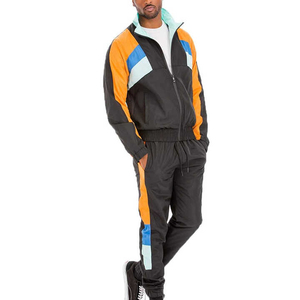 Nueva Llegada Chaqueta Cortavientos Unisex de Invierno con Media Cremallera para Entrenamiento, Estampado Color-Block, de Nylon, Trajes Deportivos Personalizables - Product Image 3