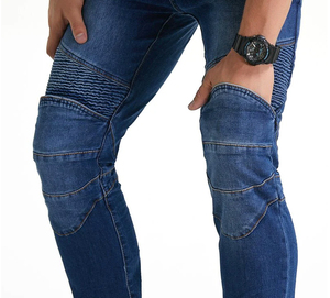 High Quality Breathable Denim Pants in Low Price Autumn Summer Casual Wear New Fashion Custom Design Straight Jeans for <b>Men</b> - Product Image 6