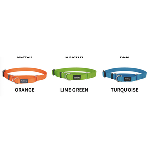 Collar Martingale RedDingo con Medio Cuello para Perros, Naranja (20 mm) - Product Image 3