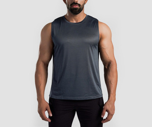 Débardeur de sport pour homme à séchage rapide et respirant, dos en Y, dégradé, col rond, pour la course et le basketball - Product Image 3