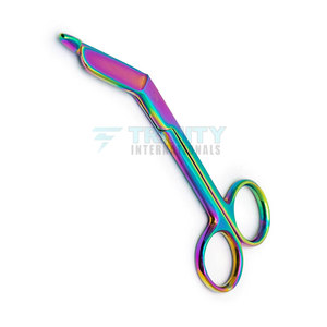 Ciseaux à pansements de style nouveau, à bord tranchant, de qualité professionnelle, pour le travail en clinique - Product Image 6