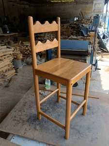 Best Quality Acacia Wood Luxury Polished Rectangle Bar Stool | ANYTHING ENTERPRISES Factory Uttar Pradesh for Hotel Apartment - Product Image 4