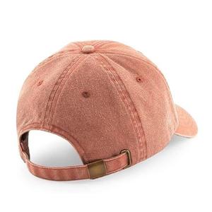 Nouvelle arrivée Casquette de baseball vintage structurée à deux tons avec logo brodé 3D sur 6 panneaux, style hip-hop, fabriquée au Bangladesh - Product Image 3