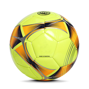 High Quality Professional Field Match Size 5 Football Premium PU Synthetic Leather Shiny Shell <b>Hand</b>-<b>Stitched</b> 32 Panels - Product Image 1