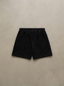 กางเกงขาสั้นผ้าฟลีซปักลายคุณภาพสูง 100% ผ้าฝ้าย สำหรับผู้ชาย สไตล์แฟชั่นวินเทจลำลอง - Product Image 4